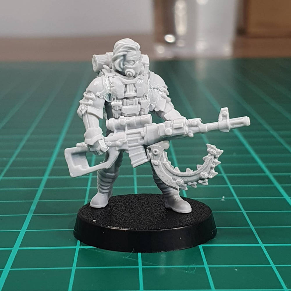 Freedom Fighter wargaming model